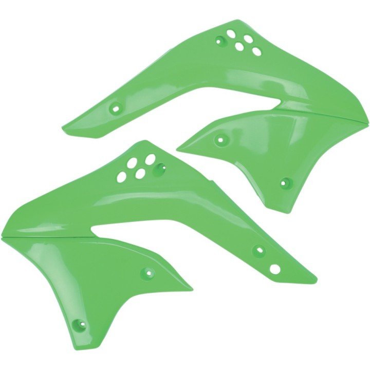 Plastiki i naklejki UFO osłony chłodnicy kawasaki kxf 450 '06- '08