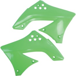 Plastiki i naklejki UFO osłony chłodnicy kawasaki kxf 450 '09