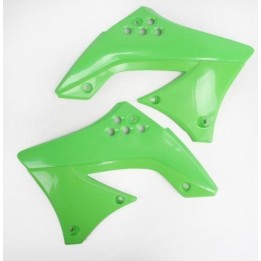 Plastiki i naklejki UFO osłony chłodnicy kawasaki kxf 250 '09-'12