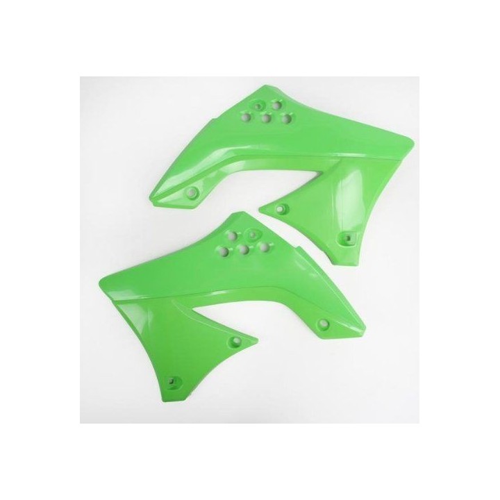Plastiki i naklejki UFO osłony chłodnicy kawasaki kxf 250 '09-'12