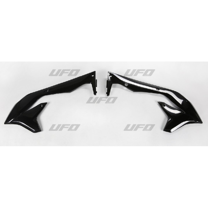 Plastiki i naklejki UFO osłony chłodnicy kawasaki kxf 450 '16-'18,