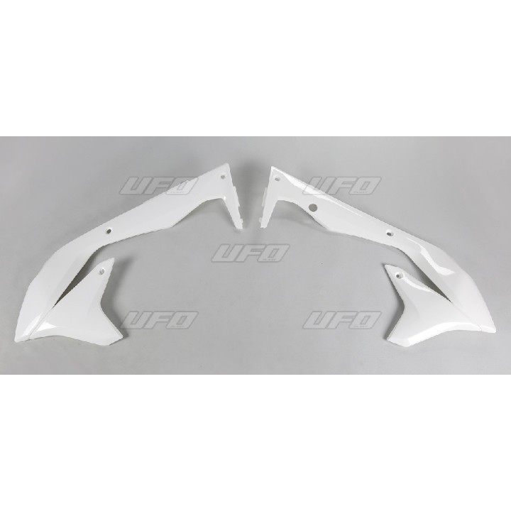 Plastiki i naklejki UFO osłony chłodnicy kawasaki kxf 450 '16-'18,