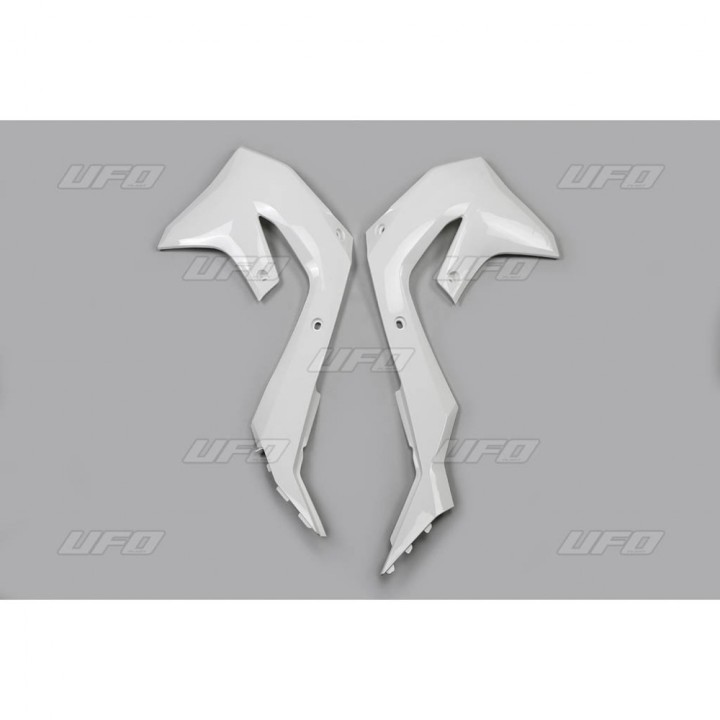 Plastiki i naklejki UFO osłony chłodnicy kawasaki kxf 250 '21-'24, kxf 450 '19-'23,