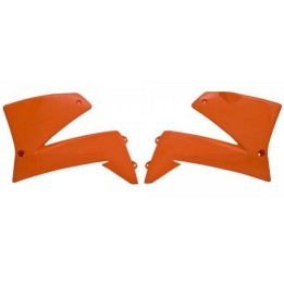 Plastiki i naklejki UFO osłony chłodnicy ktm 640 lc 4 SM, 660 smc '04-'07
