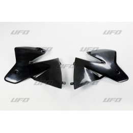 Plastiki i naklejki UFO osłony chłodnicy ktm 2T '98-'00, 4T '00