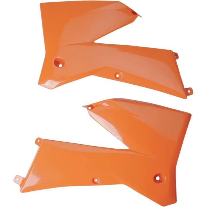 Plastiki i naklejki UFO osłony chłodnicy ktm SX '05-'06, EXC '05-'07