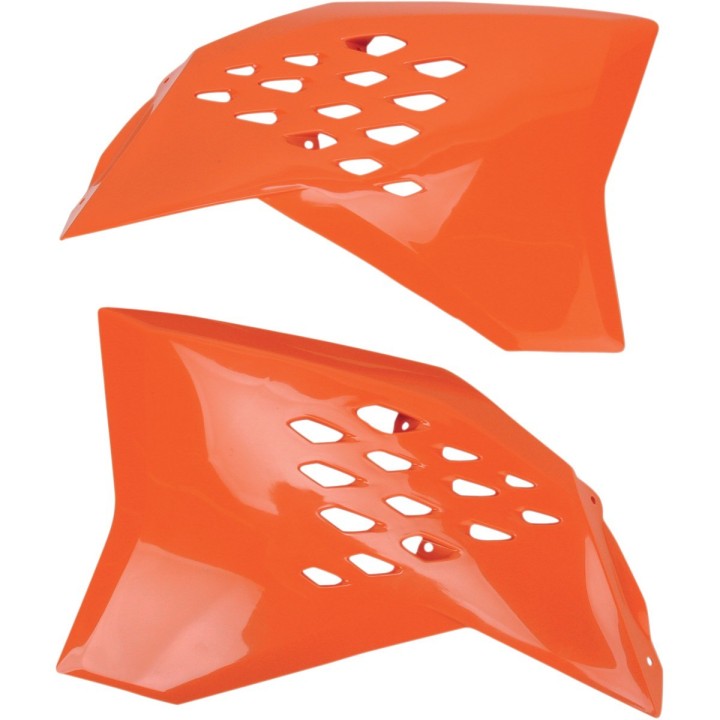Plastiki i naklejki UFO osłony chłodnicy ktm SX '07-'08, EXC '08