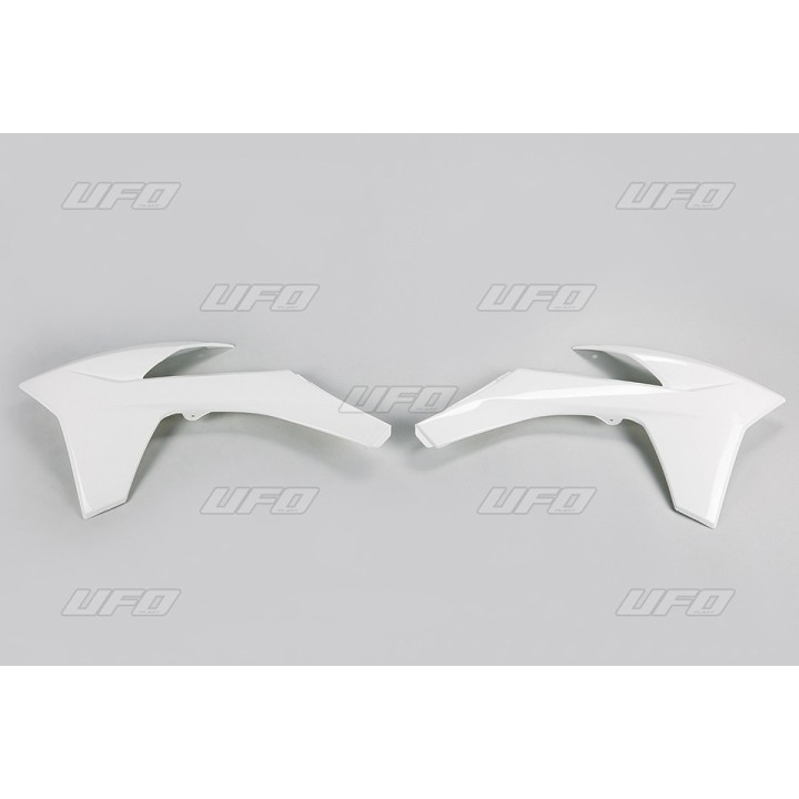 Plastiki i naklejki UFO osłony chłodnicy ktm sx/sxf '11-'12, EXC '12-'13