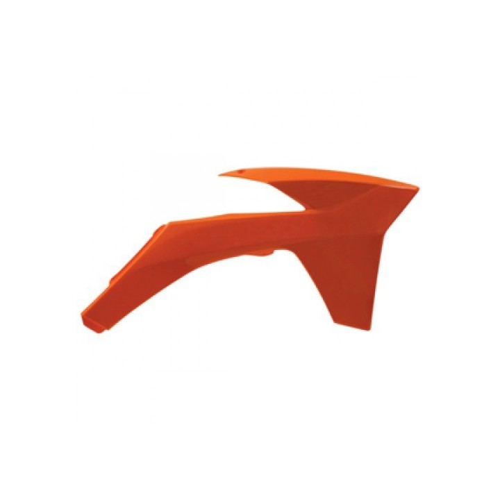 Plastiki i naklejki UFO osłony chłodnicy ktm sx/sxf '11-'12, EXC '12-'13