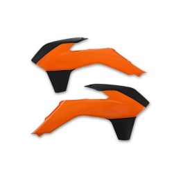 Plastiki i naklejki UFO osłony chłodnicy ktm sx/sxf '13-'15, EXC '14-'16