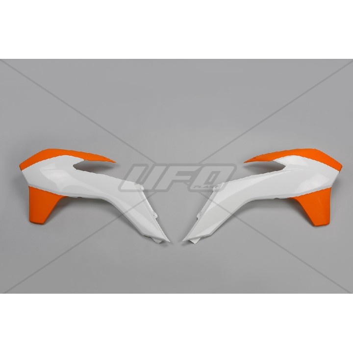 Plastiki i naklejki UFO osłony chłodnicy ktm sx/sxf '13-'15, EXC '14-'16