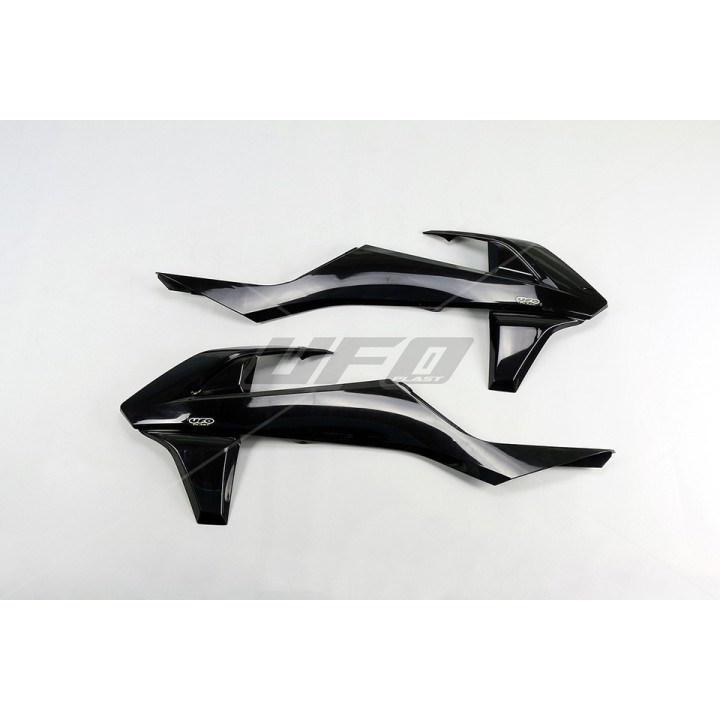 Plastiki i naklejki UFO osłony chłodnicy ktm sx/sxf '16-'18 (z wyjątkiem SX 250 '16), exc/excf tpi '17-'19,