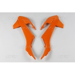 Plastiki i naklejki UFO osłony chłodnicy ktm SX 65 '16-18
