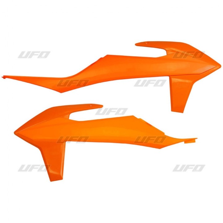 Plastiki i naklejki UFO osłony chłodnicy ktm sx/sxf '19-'20