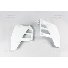 Plastiki i naklejki UFO osłony chłodnicy suzuki rm 125 '89-'91