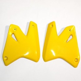 Plastiki i naklejki UFO osłony chłodnicy suzuki drz 400E '00-'24