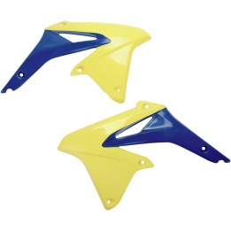 Plastiki i naklejki UFO osłony chłodnicy suzuki rmz 450 '08-17 - zastępuje SU04927102
