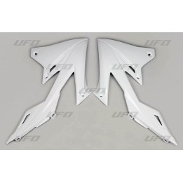Plastiki i naklejki UFO osłony chłodnicy suzuki rmz 250 '19-'26, rmz 450 '18-'26,