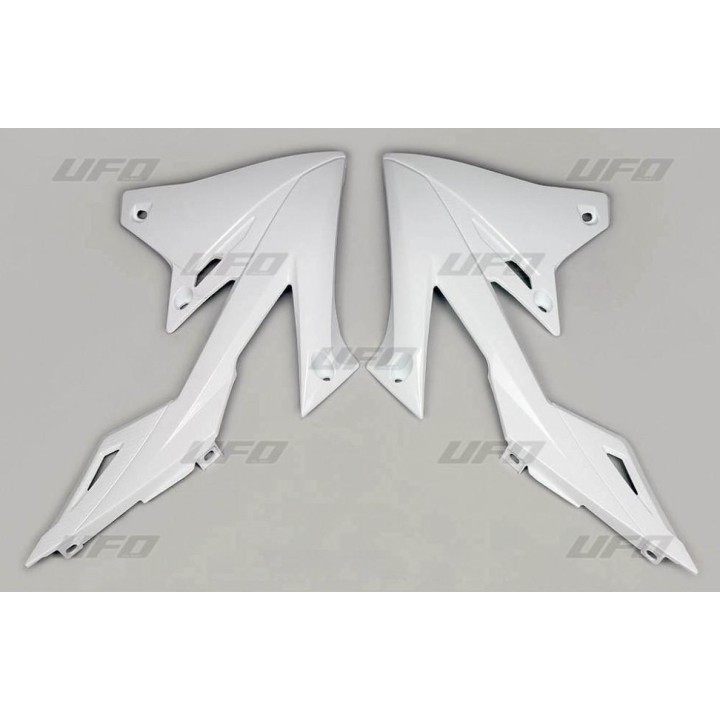 Plastiki i naklejki UFO osłony chłodnicy suzuki rmz 250 '19-'26, rmz 450 '18-'26,