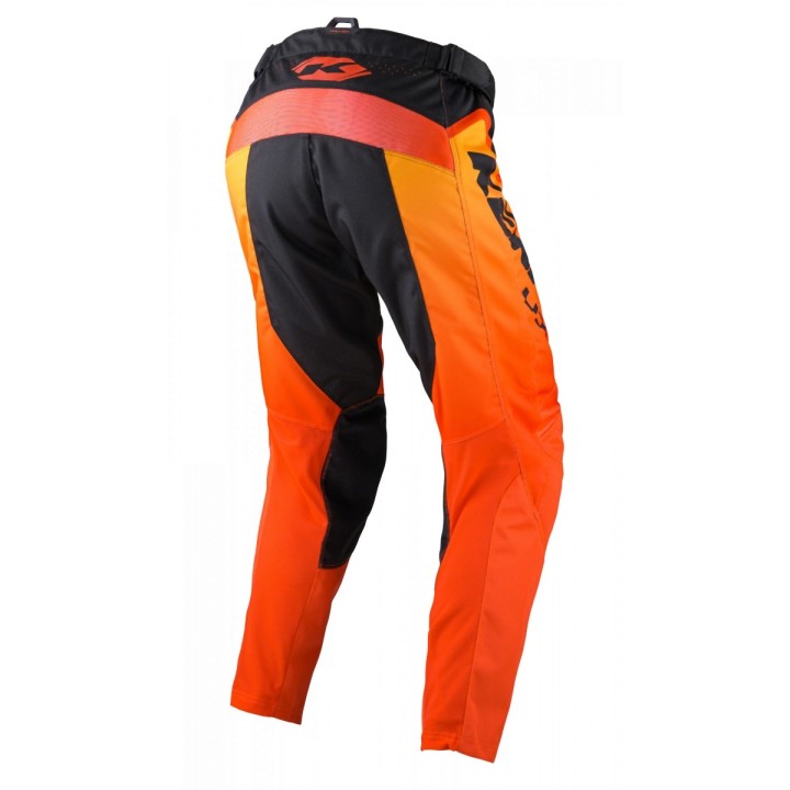 KENNY RACING SPODNIE CROSS/ENDURO MODEL TRACK FOCUS KID/JUNIOR NEON GREY/ORANGE