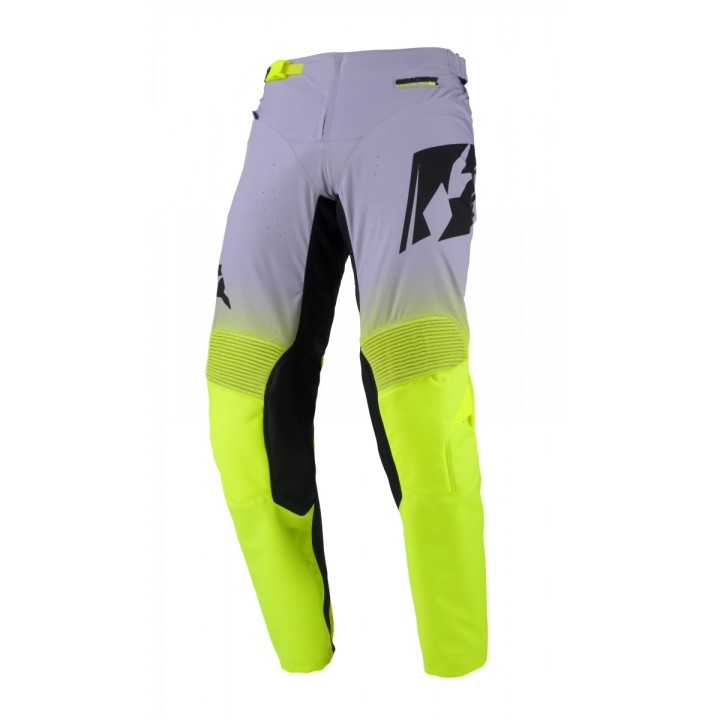 KENNY RACING SPODNIE CROSS/ENDURO MODEL PERFORMANCE GRADIENT GREY/NEON YELLOW