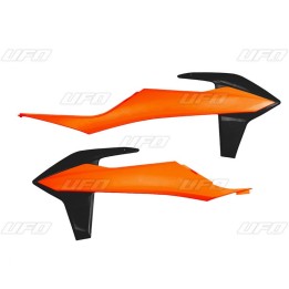 Plastiki i naklejki UFO osłony chłodnicy ktm sx/sxf(sx-f) 125/150/250/350/450 '19-'22, EXC 125 '20-'21, exc/excf(exc-f) 150/250…