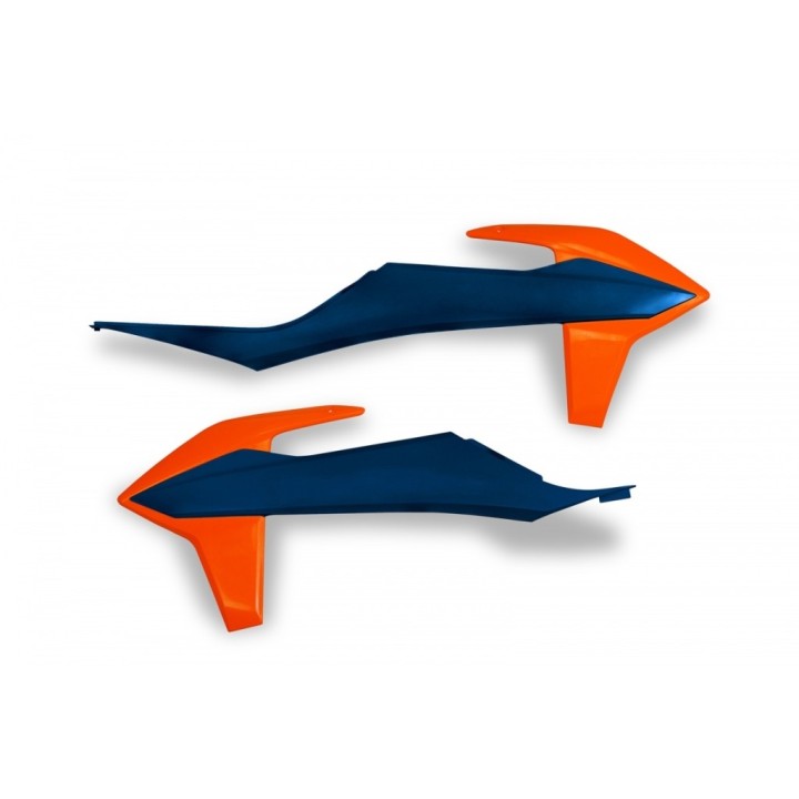 Plastiki i naklejki UFO osłony chłodnicy ktm sx/sxf(sx-f) 125/150/250/350/450 '19-'22, EXC 125 '20-'21, exc/excf(exc-f) 150/250…