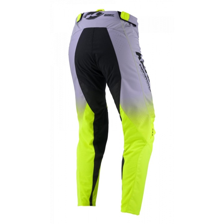 KENNY RACING SPODNIE CROSS/ENDURO MODEL PERFORMANCE GRADIENT GREY/NEON YELLOW