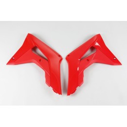 Plastiki i naklejki UFO osłony chłodnicy honda crf 250R '18-21, crf 450R '17-20,