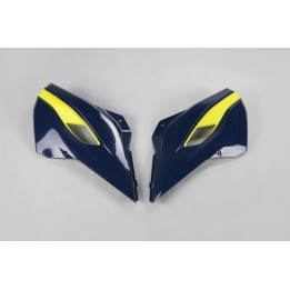 Plastiki i naklejki UFO osłony chłodnicy husqvarna tc/te 125, fc/tx/te/fe 250, tc/te/tx 300, fc/fe 350, fc/fe 450, fe 501 '14-1…