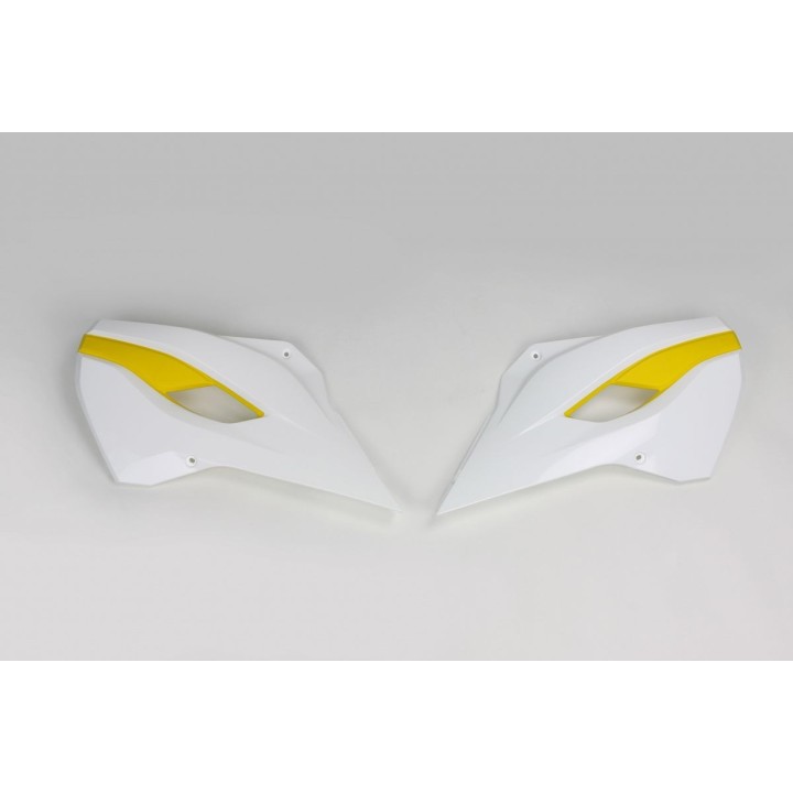 Plastiki i naklejki UFO osłony chłodnicy husqvarna tc/te 125, fc/tx/te/fe 250, tc/te/tx 300, fc/fe 350, fc/fe 450, fe 501 '14-1…
