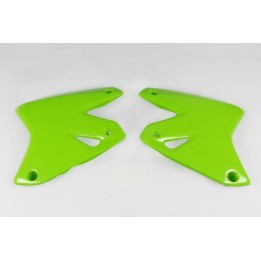 Plastiki i naklejki UFO osłony chłodnicy kawasaki klx 400R '03-'25, - zastąpiony przez SU03978026
