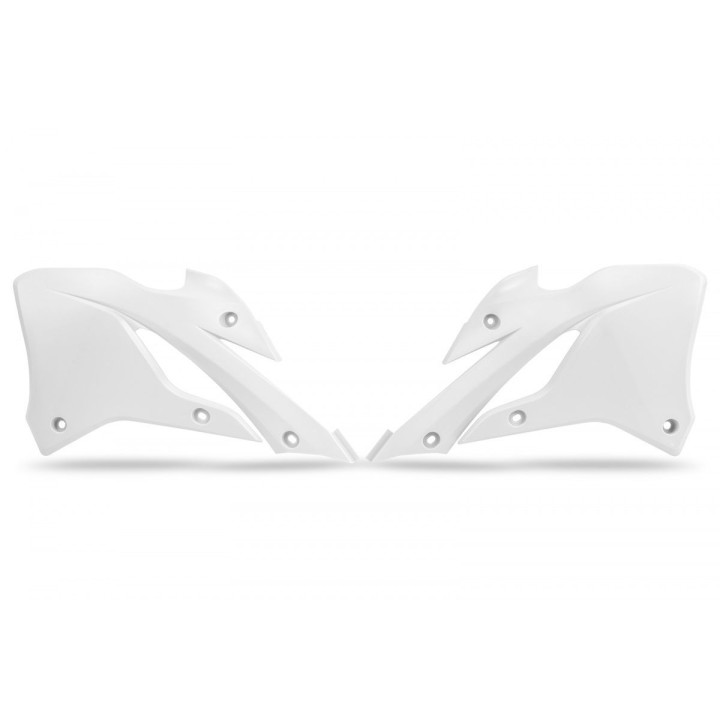 Plastiki i naklejki UFO osłony chłodnicy kawasaki kx 85 '22-'25, kx 112 '22-'25