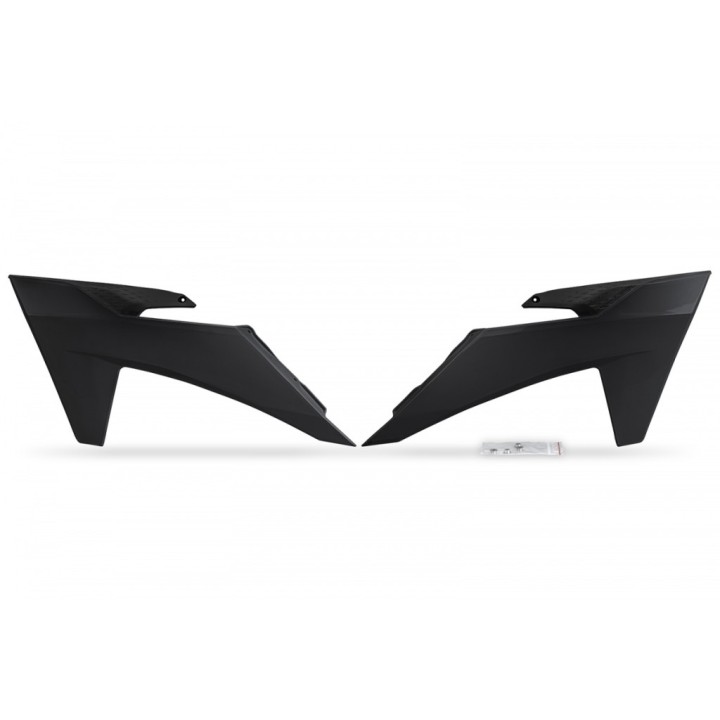 Plastiki i naklejki UFO osłony chłodnicy ktm sx/sxf(sx-f) 125/250/300/350/450F '23-24, exc/excf(exc-f) 150/250/300/350/450/500…