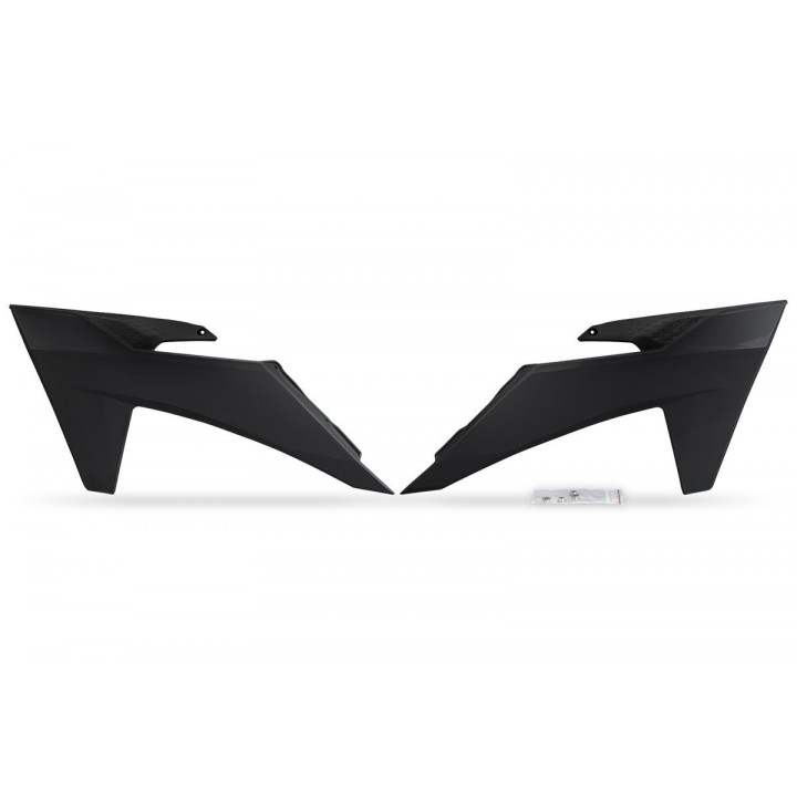 Plastiki i naklejki UFO osłony chłodnicy ktm sx/sxf(sx-f) 125/250/300/350/450F '23-24, exc/excf(exc-f) 150/250/300/350/450/500…