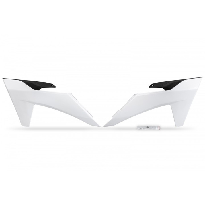Plastiki i naklejki UFO osłony chłodnicy ktm sx/sxf(sx-f) 125/250/300/350/450F '23-24, exc/excf(exc-f) 150/250/300/350/450/500…