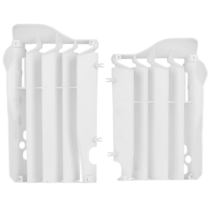 Plastiki i naklejki POLISPORT osłony chłodnicy (kratki - komplet) honda crf 250R '14-'15