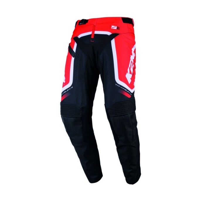 KENNY RACING SPODNIE CROSS/ENDURO TITANIUM RED