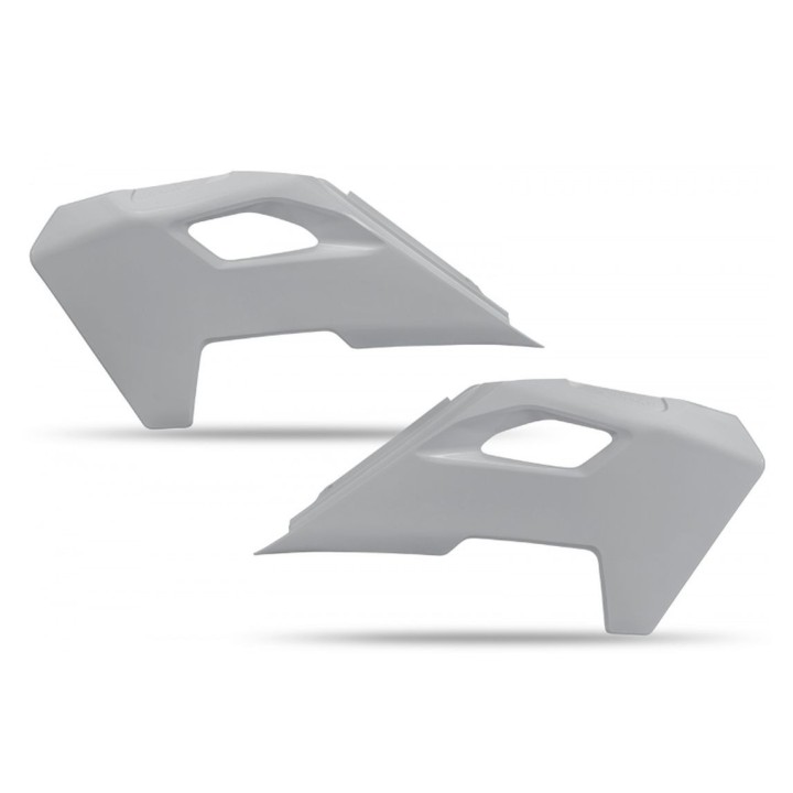 Plastiki i naklejki UFO osłony chłodnicy husqvarna tc 125 / 250 '23-'24, te 150 / 250 / 300 '24, fc / tx / fx / fe 300 / 350 /…