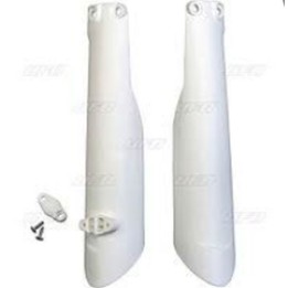 Plastiki i naklejki UFO osłony teleskopów ( amortyzatorów ) przednich honda crf 450R-RX 17-18 - wycofane z oferty