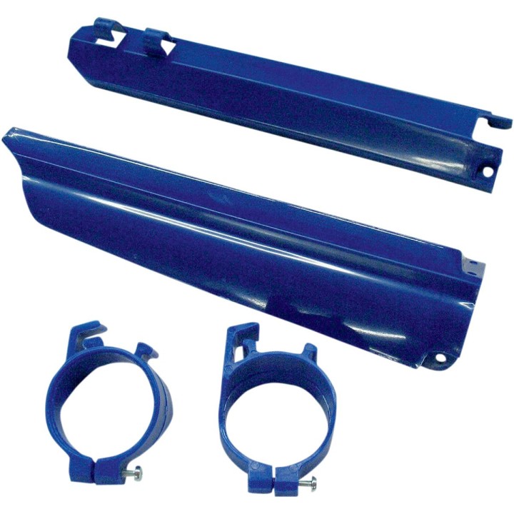 Plastiki i naklejki UFO osłony teleskopów ( amortyzatorów ) przednich yamaha yz 125/250 '96-'04, yzf 250/400/426/450 '98-'04, w…