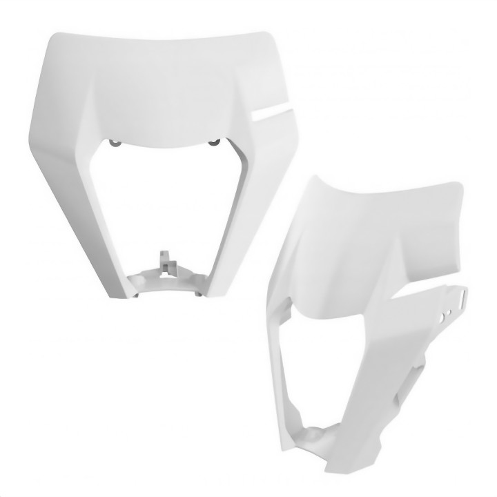 Plastiki i naklejki POLISPORT osłona lampy przód ktm EXC / exc-f / xc-w / xcf-w 125/150/200/250/300/350/450/500 '17-'19