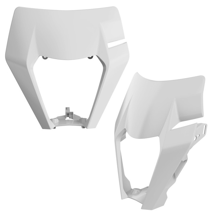 Plastiki i naklejki POLISPORT osłona lampy przód ktm EXC / exc-f / xc-w / xcf-w 125/150/200/250/300/350/450/500 '17-'19
