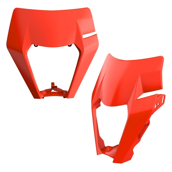 Plastiki i naklejki POLISPORT osłona lampy przód ktm EXC / exc-f / xc-w / xcf-w 125/150/200/250/300/350/450/500 '17-'19