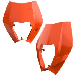Plastiki i naklejki POLISPORT osłona lampy przód ktm EXC / exc-f / xc-w / xcf-w 125/150/200/250/300/350/450/500 '08-'13