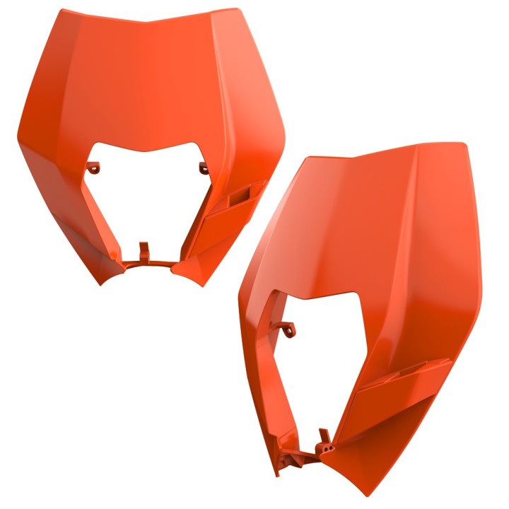 Plastiki i naklejki POLISPORT osłona lampy przód ktm EXC / exc-f / xc-w / xcf-w 125/150/200/250/300/350/450/500 '08-'13