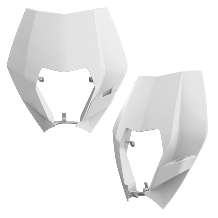 Plastiki i naklejki POLISPORT osłona lampy przód ktm EXC / exc-f / xc-w / xcf-w 125/150/200/250/300/350/450/500 '08-'13