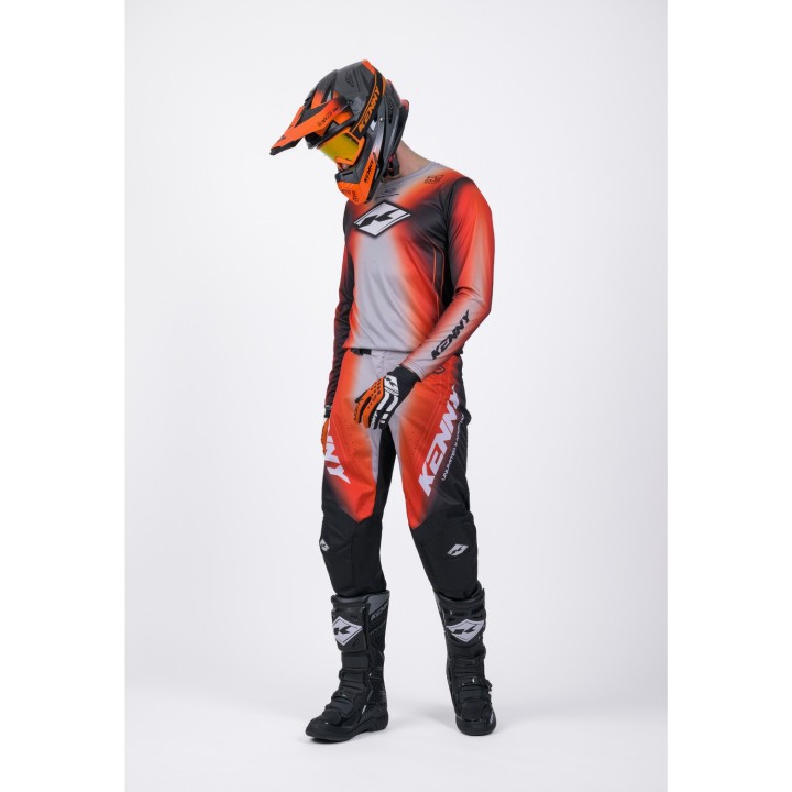 KENNY RACING SPODNIE CROSS/ENDURO TRACK FOCUS ORANGE