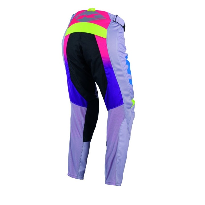 KENNY RACING SPODNIE CROSS/ENDURO TRACK ZOOM GREY WHITE