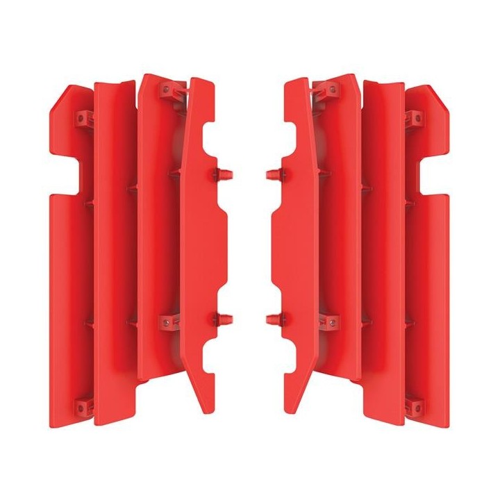 Plastiki i naklejki POLISPORT osłony chłodnicy (kratki-komplet) honda cr 125/250 '00-'04, crf 450R `03-04